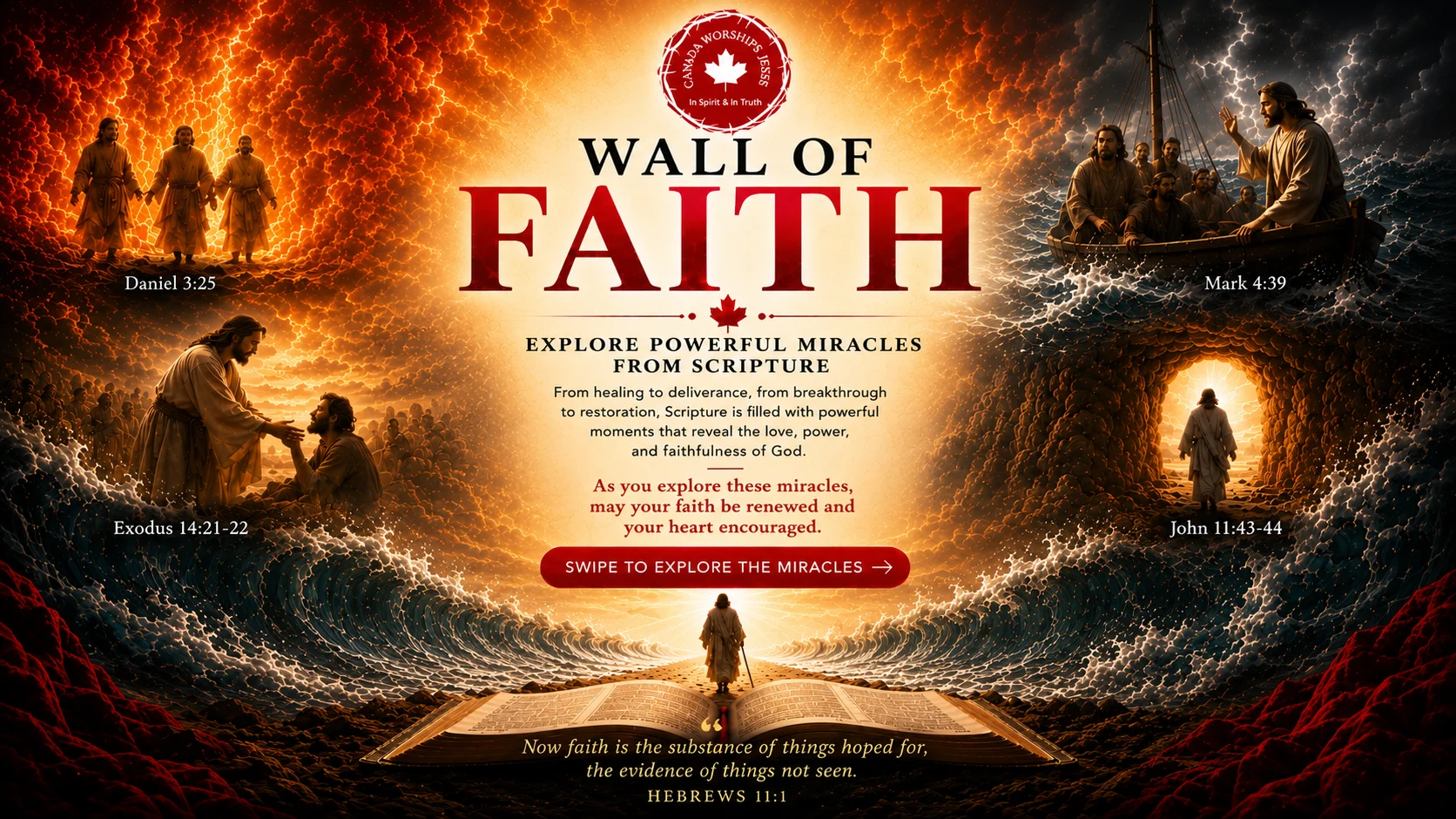Wall of faithl